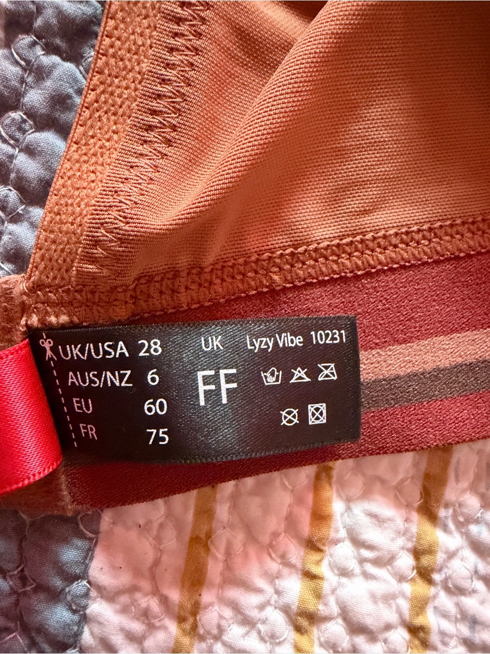 28FF Panache Lace “Lyzy” Bralette in Tan - Picture 5 of 5
